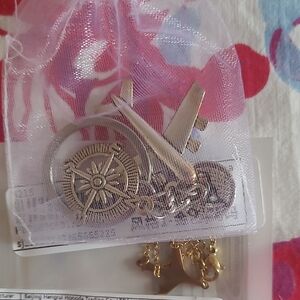 Plane Necklace and Keychain